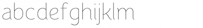 Congenial Hairline Font LOWERCASE