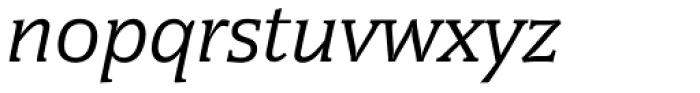 Congress Italic Font LOWERCASE