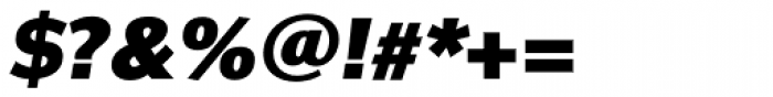 Congress Sans Std Black Italic Font OTHER CHARS
