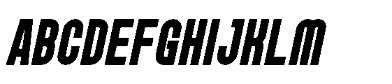 Conky Italic Font UPPERCASE