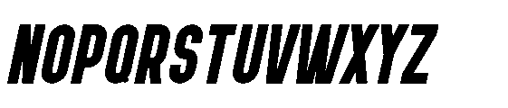 Conky Italic Font UPPERCASE
