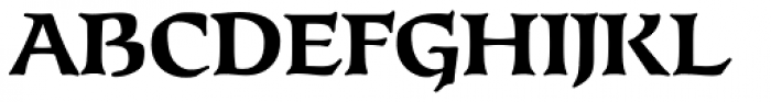 Connemara Old Style Pro Bold Font UPPERCASE