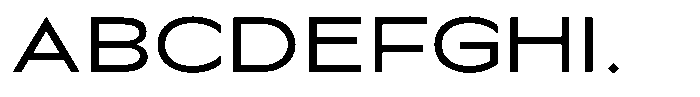 Connoire Font UPPERCASE