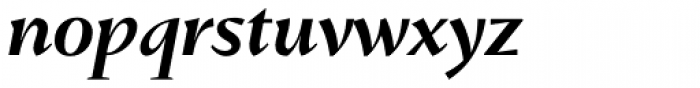 Conqueror SemiBold Italic Font LOWERCASE