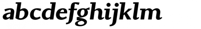 Conqueror Slab Bold Italic Font LOWERCASE