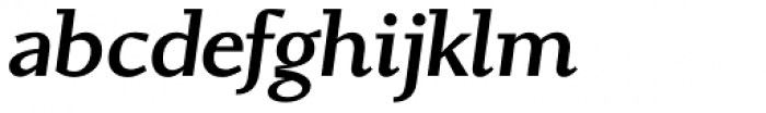 Conqueror Slab Medium Italic Font LOWERCASE