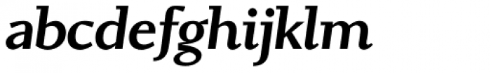 Conqueror Slab SemiBold Italic Font LOWERCASE
