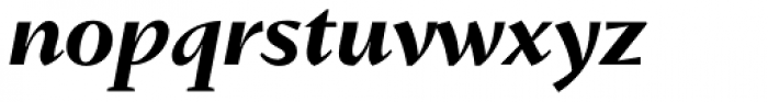 Conqueror Text Bold Italic Font LOWERCASE
