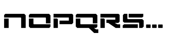 Conquest Font LOWERCASE