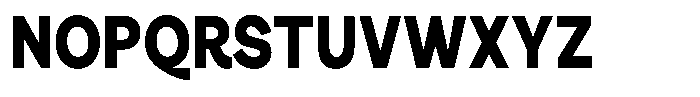 Consina Black Condensed Font UPPERCASE