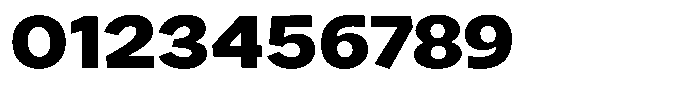 Consina Black Expanded Font OTHER CHARS
