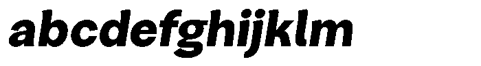 Consina Black Italic FONT