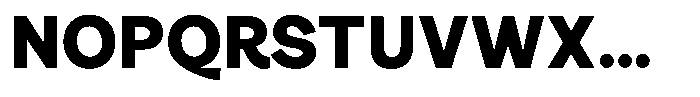 Consina Black Font UPPERCASE
