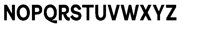 Consina Bold Condensed Font UPPERCASE