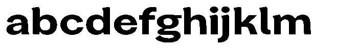 Consina Bold Expanded FONT