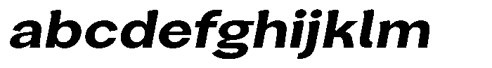 Consina Bold Italic Expanded FONT