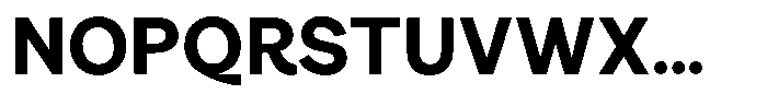 Consina Bold Font UPPERCASE