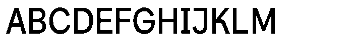 Consina Condensed Font UPPERCASE