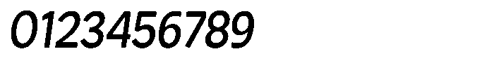 Consina Italic Condensed Font OTHER CHARS