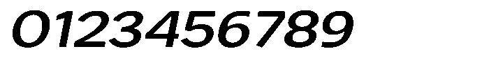 Consina Italic Expanded Font OTHER CHARS