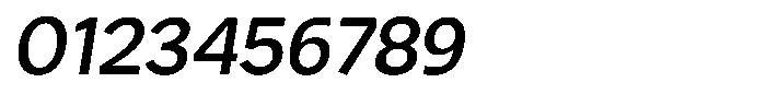 Consina Italic Font OTHER CHARS