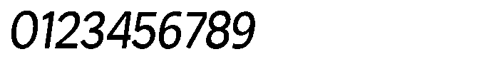 Consina Light Italic Condensed Font OTHER CHARS
