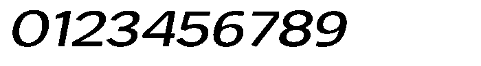 Consina Light Italic Expanded Font OTHER CHARS