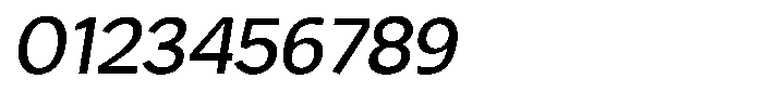 Consina Light Italic Font OTHER CHARS