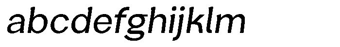 Consina Light Italic FONT