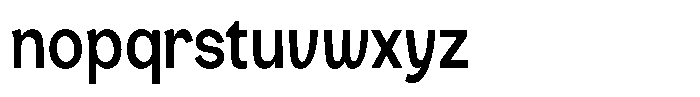 Consina Medium Condensed Font LOWERCASE