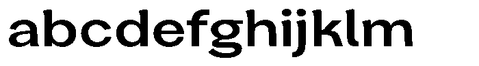 Consina Medium Expanded FONT
