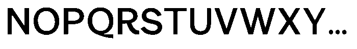 Consina Regular Font UPPERCASE