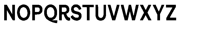 Consina Semi Bold Condensed Font UPPERCASE