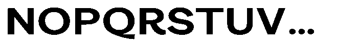 Consina Semi Bold Expanded Font UPPERCASE