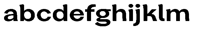 Consina Semi Bold Expanded FONT