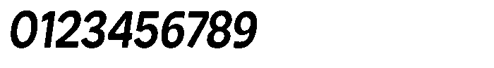 Consina Semi Bold Italic Condensed Font OTHER CHARS