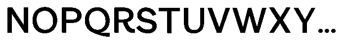 Consina Variable Font UPPERCASE