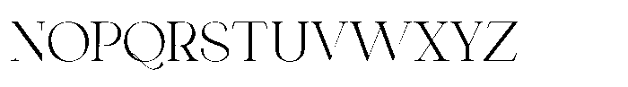 Constane Garden Italic Constane Garden Regular Font LOWERCASE