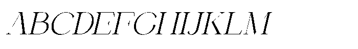 Constane Garden Italic Italic FONT