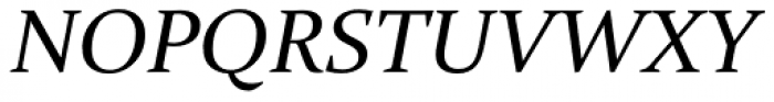 Constantia Italic Font UPPERCASE