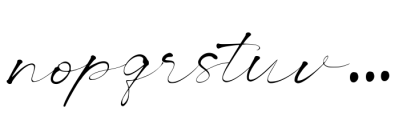 Constella Font LOWERCASE