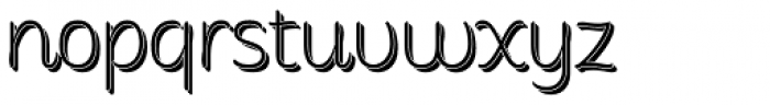 Consuelo Shadow Font LOWERCASE