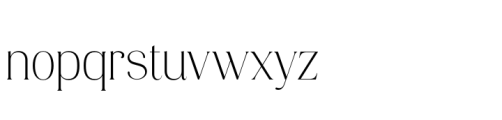Consumer Type Extra Light Font LOWERCASE