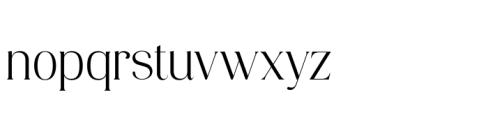 Consumer Type Light Font LOWERCASE