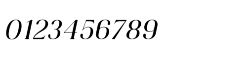 Consumer Type Medium Italic Font OTHER CHARS