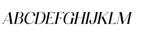 Consumer Type Medium Italic Font
