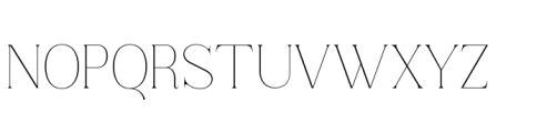 Consumer Type Thin Font UPPERCASE