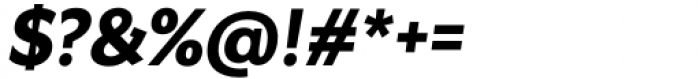 Contage Italic Font OTHER CHARS