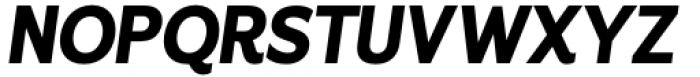 Contage Italic Font UPPERCASE