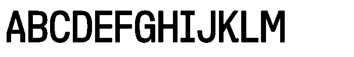 Contair Font UPPERCASE